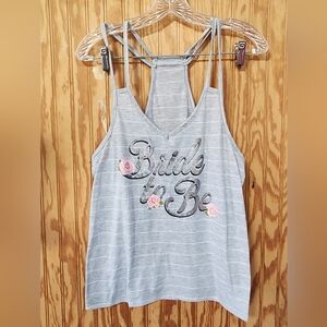 Awake Gray 'Bride to Be' Tank Top